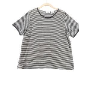 Jaclyn Smith Sport Womens TShirt MultiColor Size Large Cotton Blend Short Sleeve